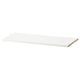 ALTARLIDEN shelf, white, rectangular, simple design, made of particleboard and paper foil.