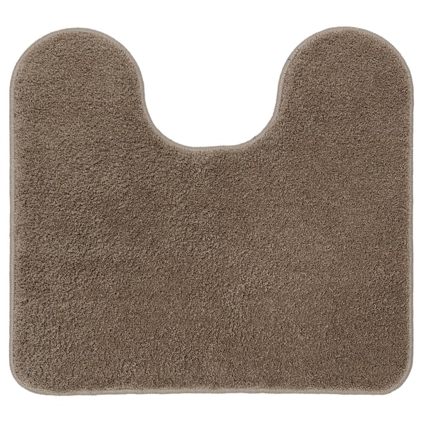 BACKMÅRA Pedestal mat, beige, 55x60 cm