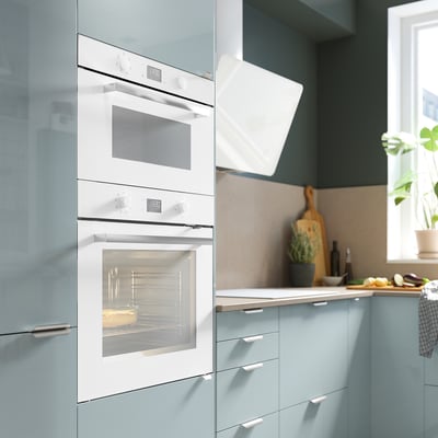 BEJUBLAD Forced air oven, IKEA 500/white glass