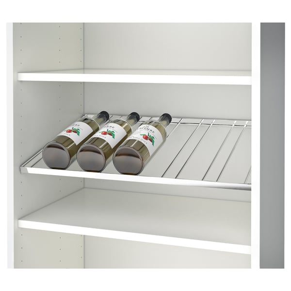 BESTÅ Bottle rack for 6 bottles, chrome-plated
