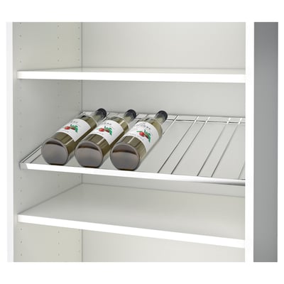 BESTÅ Bottle rack for 6 bottles, chrome-plated