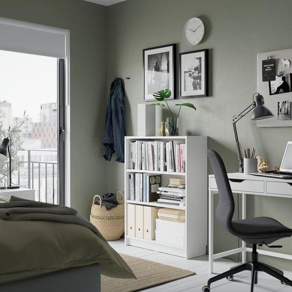 BILLY Bookcase, white, 80x28x106 cm