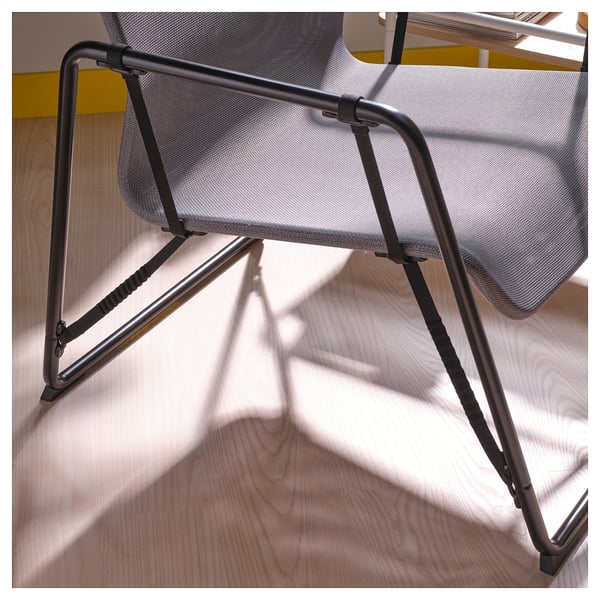 BRÄNNBOLL Gaming easy chair, grey/black