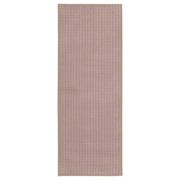 BRYNDUM Kitchen mat, beige, 45x180 cm