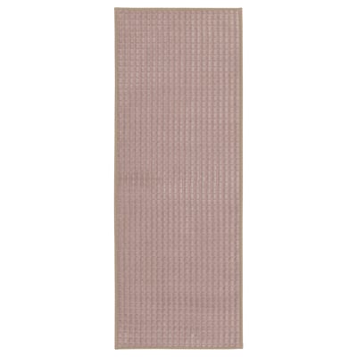 BRYNDUM Kitchen mat, beige, 45x180 cm