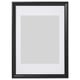 EDSBRUK Frame, black stained, 50x70 cm
