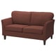 EKHOLMA 2-seat sofa, Kilanda brown-red