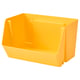 FODERTRÅG Organiser for desk/wall, bright yellow, 25x18x15 cm