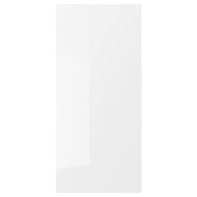 FÖRBÄTTRA, white cabinet with glossy surface, rectangular shape, modern design, and plastic materials.