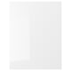 FÖRBÄTTRA Cover panel, high-gloss white, 62x80 cm