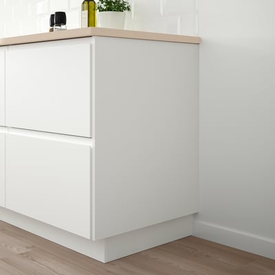 FÖRBÄTTRA Cover panel, matt white, 91x244 cm