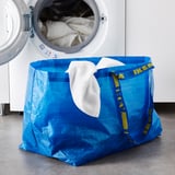 FRAKTA Carrier bag, large - blue 55x37x35 cm/71 l