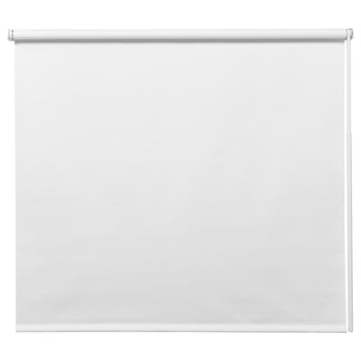 FRIDANS Block-out roller blind, white, 180x195 cm