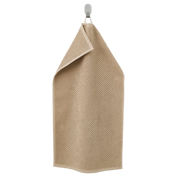 GULVIAL Hand towel, beige, 40x70 cm