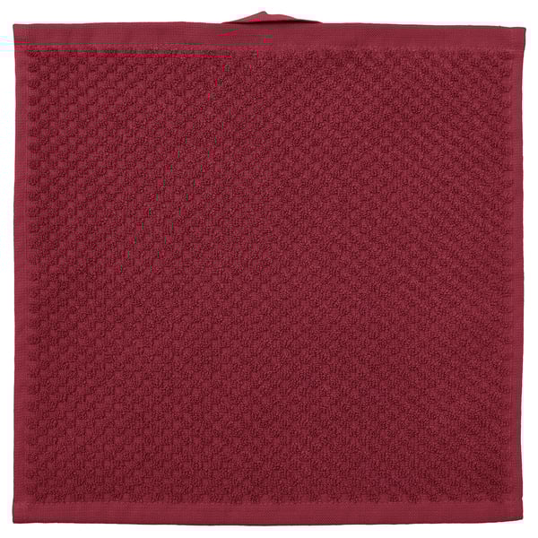GULVIAL Washcloth, deep red, 30x30 cm