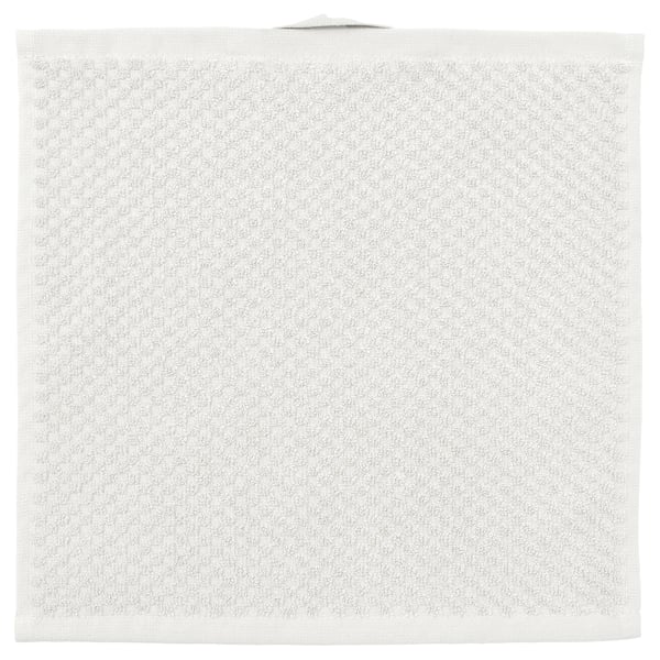 GULVIAL Washcloth, white, 30x30 cm