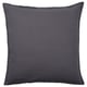 GURLI Cushion cover, dark grey, 65x65 cm