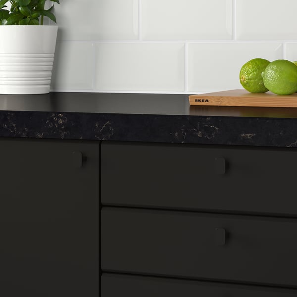 HACKÅS Knob, anthracite, 15 mm