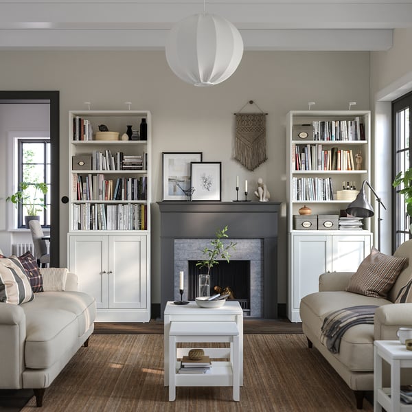 HAVSTA Storage combination, white, 81x47x212 cm