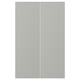 HAVSTORP 2-p door f corner base cabinet set, light grey, 25x80 cm