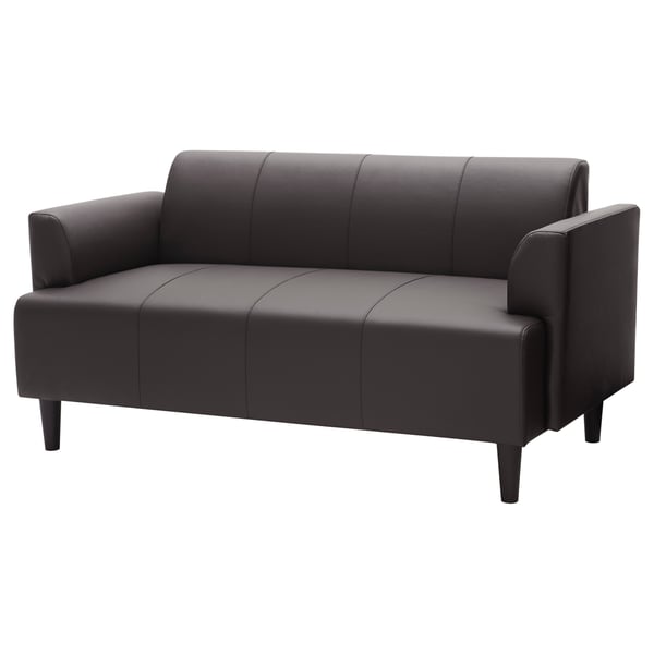 HEMLINGBY Two-seat sofa, Bomstad dark brown