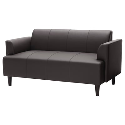 HEMLINGBY Two-seat sofa, Bomstad dark brown