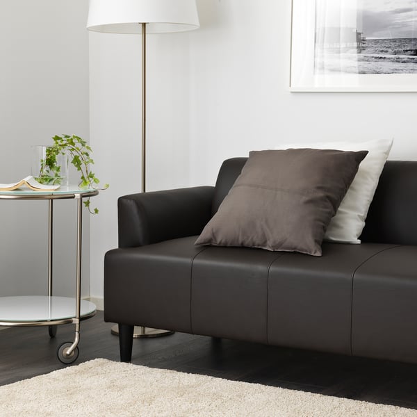 HEMLINGBY Two-seat sofa, Bomstad dark brown