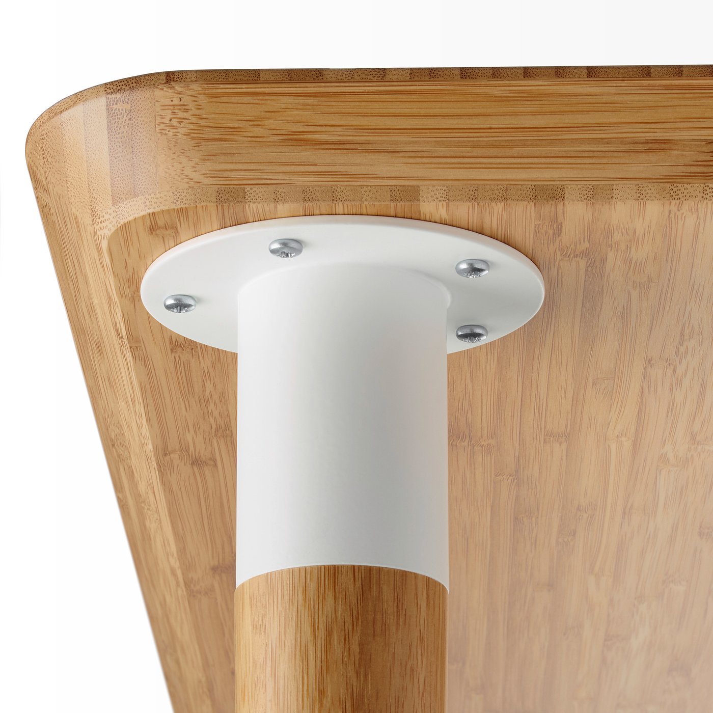 HILVER leg cone-shaped, bamboo, 70 cm - IKEA