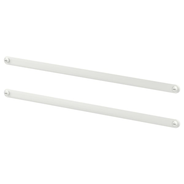 HJÄLPA Suspension rail, white, 55 cm
