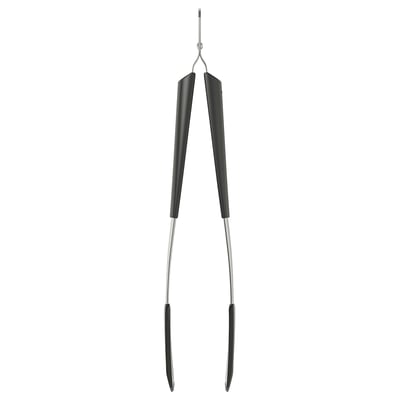 IKEA 365+ HJÄLTE Cooking tweezers, stainless steel/black