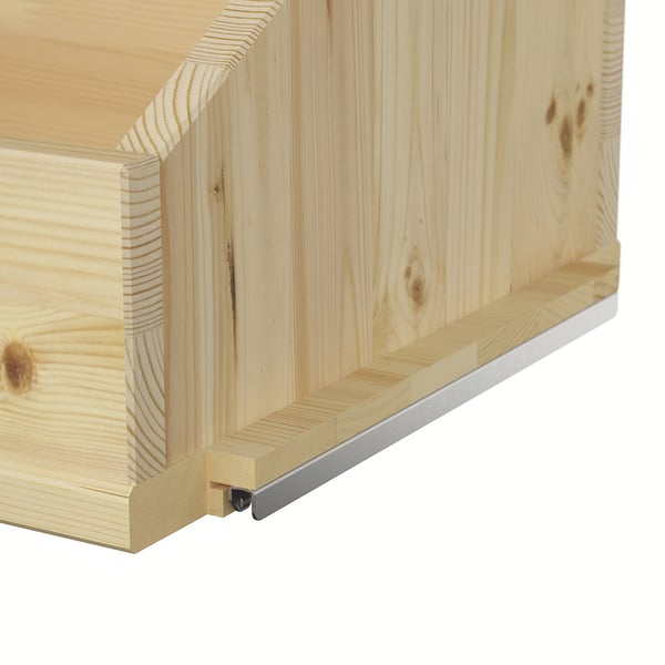 IVAR Shelving unit, with box shelf/pine, 89x30x179 cm