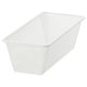 JONAXEL Mesh basket, white, 25x51x15 cm