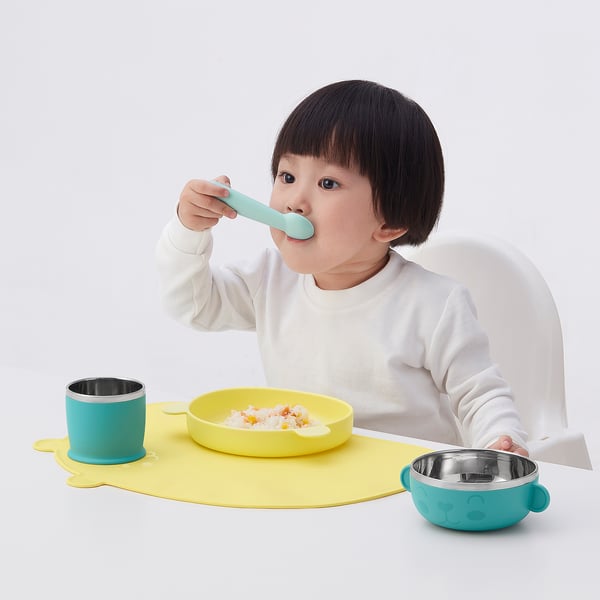 KANONKUL Place mat, yellow, 40x30 cm