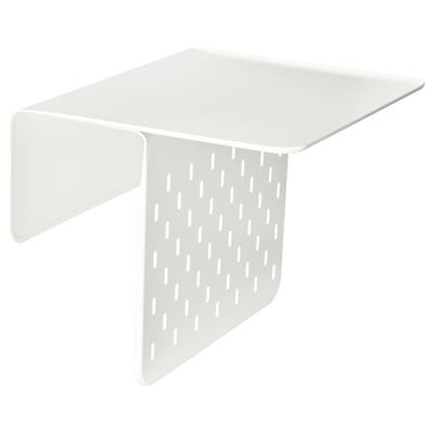 KRAMPHULT Armrest tray, white/metal