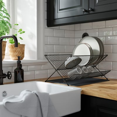 KVOT Dish drainer, black