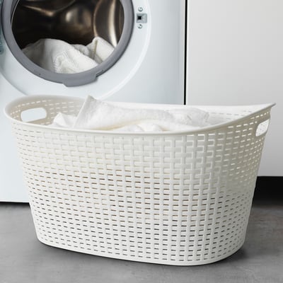 KYFFE Laundry basket, white