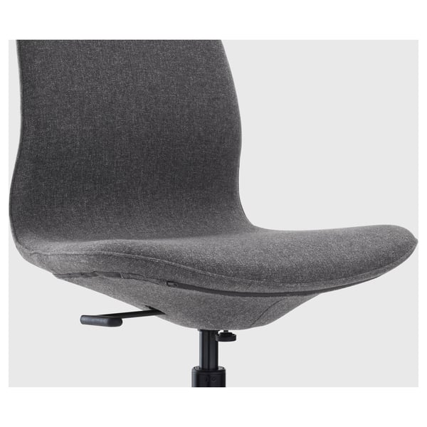 LÅNGFJÄLL Conference chair, Gunnared dark grey/black