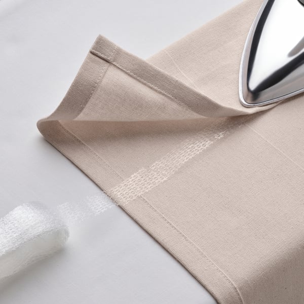 LENDA Curtains with tie-backs, 1 pair, light pink/with heading tape, 140x250 cm