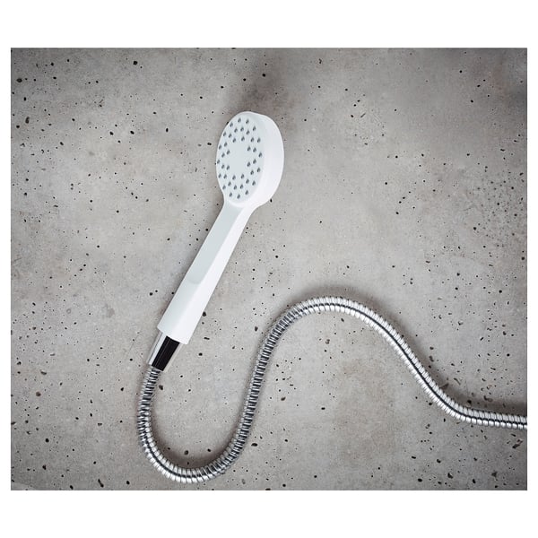 LILLREVET Single-spray handshower, white