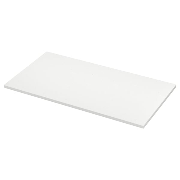 LOCKEBO Custom made worktop, off-white grey/concrete effect glass composite, 1 m²x4.0 cm