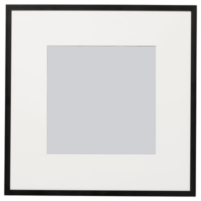 LOMVIKEN Frame, black, 32x32 cm