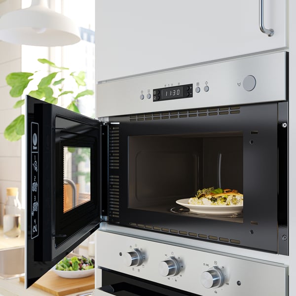 MATÄLSKARE Microwave oven, IKEA 300 stainless steel