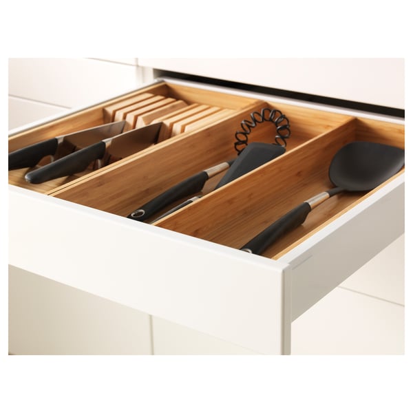 MAXIMERA Drawer, low, white, 60x60 cm