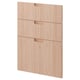 METOD 3 fronts for dishwasher, Fröjered light bamboo, 60 cm