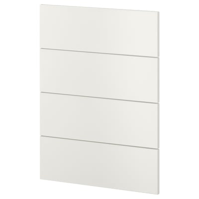 METOD 4 fronts for dishwasher, Veddinge white, 60 cm