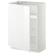 METOD Base cabinet with shelves, white/Ringhult white, 60x37x80 cm