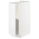 METOD Base cabinet with shelves, white/Ringhult white, 30x60x80 cm