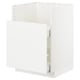 METOD / MAXIMERA Base cab f TALLSJÖN sink, white/Voxtorp matt white, 60x60 cm