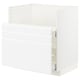 METOD / MAXIMERA Base cab f TALLSJÖN sink, white/Voxtorp matt white, 80x60 cm