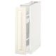 METOD / MAXIMERA Base cabinet/pull-out int fittings, white/Bodbyn off-white, 20x60x80 cm